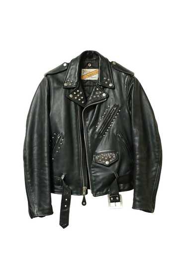 80s Schott double riders jacket USA製　blk Schott /double rider - Gem
