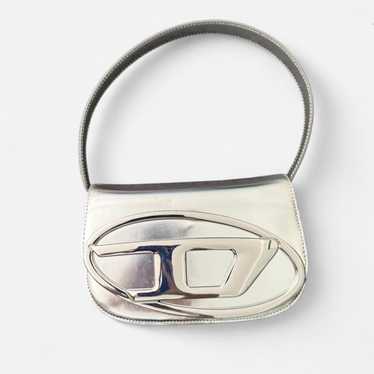 Women's 1DR-Iconic shoulder bag with mirror effect | Silver
