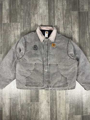 Carhartt J22DKB Dark Brown Traditional Sandstone Lined Jacket