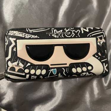 未使用レア♡KARL LAGERFELD カードケース ミニウォレット