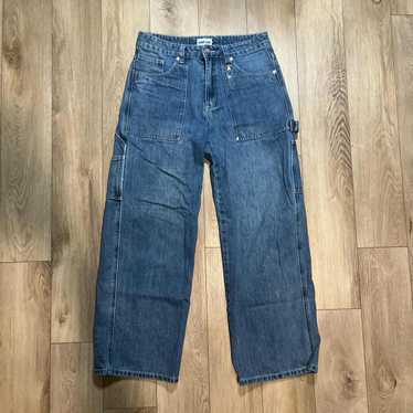 jaded london デニムダメージパンツ　パンク　グランジ　y2k 平成 jaded london デニムダメージパンツ パンク グランジ y2k - メルカリ