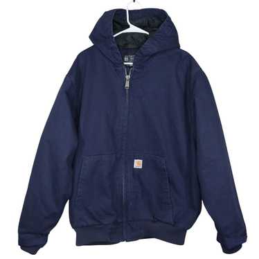 Carhartt J130-M ネイビー ジャケット Mサイズ Carhartt Jacket J130 MDT Men's 2XL XXL Canvas Midnight Navy