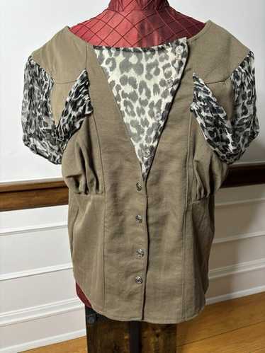 トップス 80s MAICK HAROLD PARIS bondage cut sew Vintage maick harold paris - Gem
