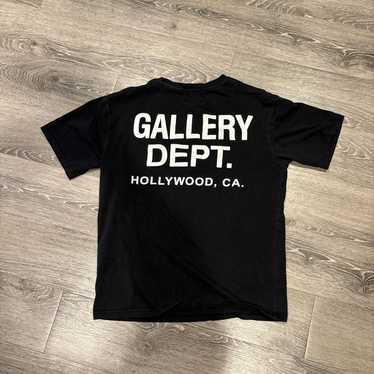 【トレンド感満載！】Gallery Dept. フレンチTシャツブラック GALLERY DEPT. French T-Shirt