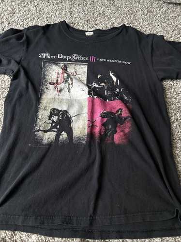 希少 バンtee three days grace Three Days Grace Band One-X Shirt | eBay