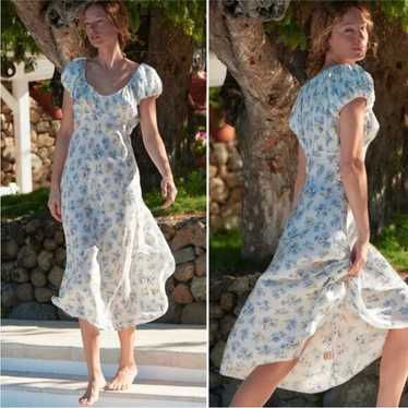 Doen silk midi - Gem
