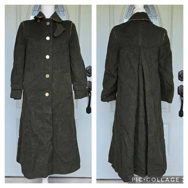 Vintage VICTOR VICTORIA Made in Italy Wool Overcoat Long