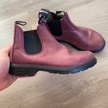 pink blundstone boots
