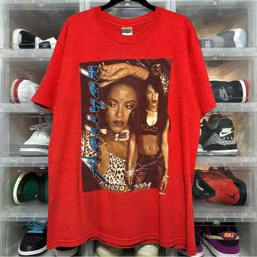 Vintage aaliyah rap tee - Gem