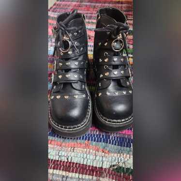 Demonia heart boots - Gem
