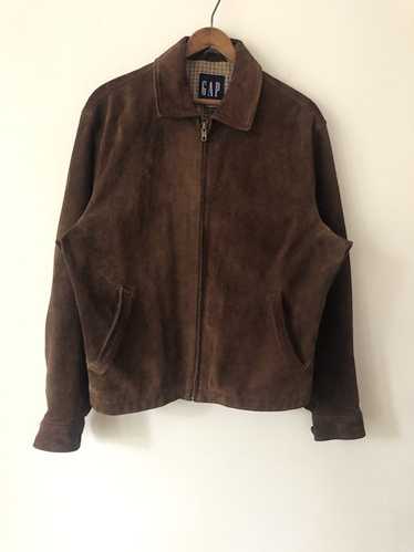 Vintage leather bomber gap jacket - Gem