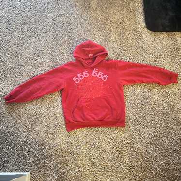 【美品】【正規品】【最終値下げ】【鑑定タグ付き】Sp5der ピンクフーディ S Brand new, Sp5der hoodie v2 pink Size large, Open to offers