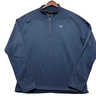 ARC'TERYX フリース ジップアップ S /Pネイビー Arcteryx mens 1/4 zip - Gem