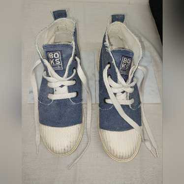 VTG Reebok Boks High Top Leather & Rubber Cap Toe Brown