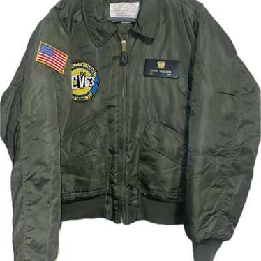 Zara military green bomber - Gem