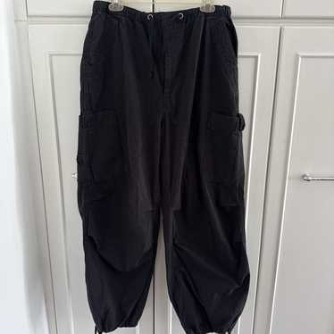 Shop Black Parachute Cargo Pants | Jaded London | Clothing