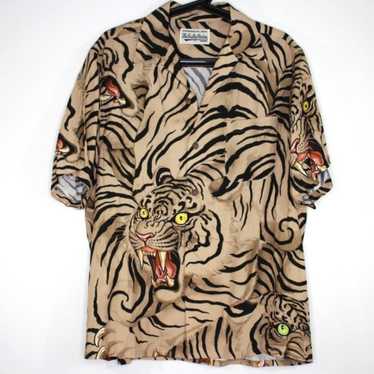 WACKO MARIA (ワコマリア) 23SS TIM LEHI L/S 虎 アロハシャツ