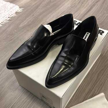 Jil sander black loafers - Gem