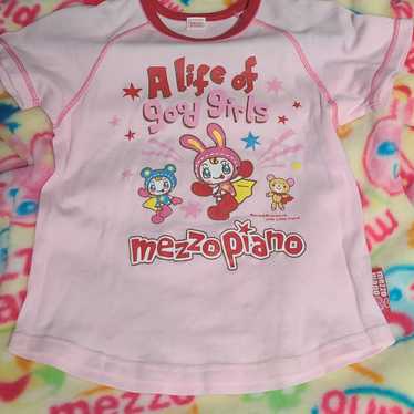 Mezzo piano pink tee - Gem