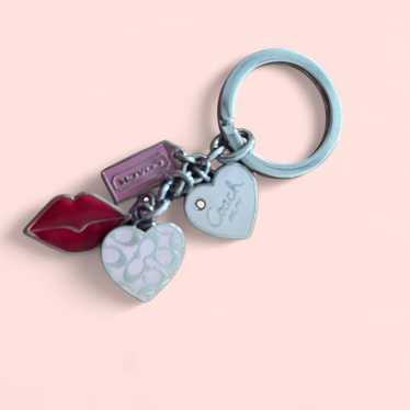 Coach heart keychain and - Gem