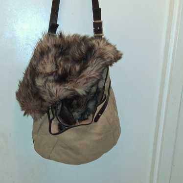 Vintage shearling trimmed - Gem