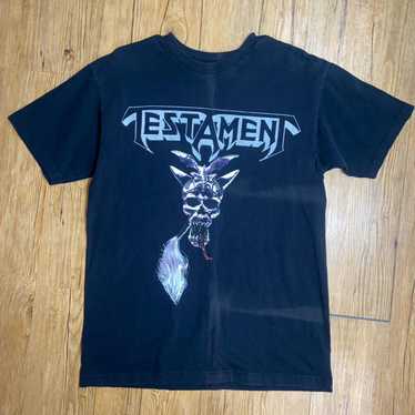 testament giant L vintage Tシャツ Vintage 1999 Testament the Gathering Long Sleeve Shirt
