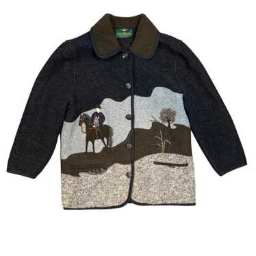 Tyrolean wool cotton jacket - Gem
