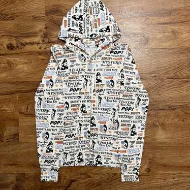 X-girl × HYSTERIC GLAMOUR ZIP UP HOODIE X-girl × HYSTERIC GLAMOUR ZIP UP HOODIE