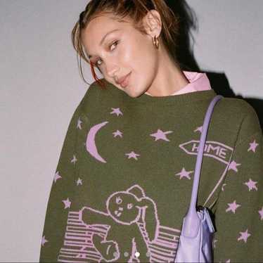 トップス Heaven by Marc Jacobs M Khaki Multi Marc Jacobs Heaven Khaki Lux Mesh Top In 241 Khaki Multi