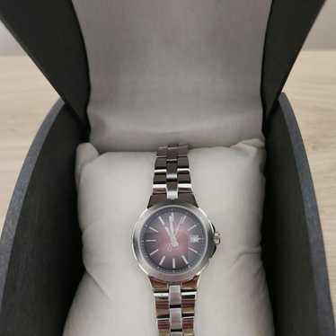 値下げ❗️FOSSIL ハートWatch Ring ゴールド/ピンク Watch Ring w kształcie serca na Walentynki od marki Fossil