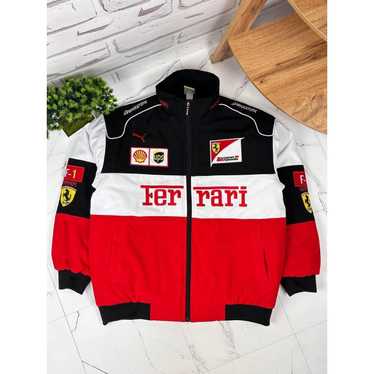 Ferrari スポーツジャケット レッド/ホワイト d97fc51dc7a80e8cf3562e31f48823
