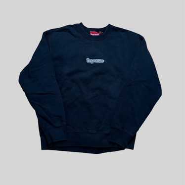Supreme Gonz Logo Crewneck Black Men's - SS21 - US