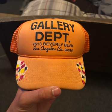 【GALLERY DEPT.】90's ロゴプリントコットンパーカー オレンジ Gallery Dept. Archives | WOOVIN