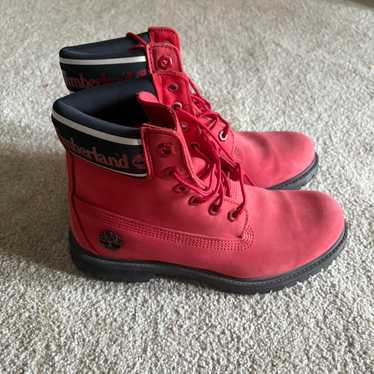 Timberland 赤 サイズ9.5W BEE LINE X TIMBERLAND 6