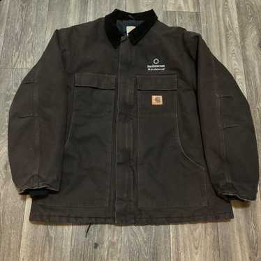 ジャケット・アウター Carhartt J22 Traditional Jacket Short Sandstone Traditional Jacket/Arctic Quilt Lined | Carhartt