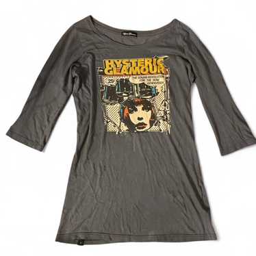 Hysteric Glamour 00s シフォン チュニック Hysteric glamour dress black - Gem