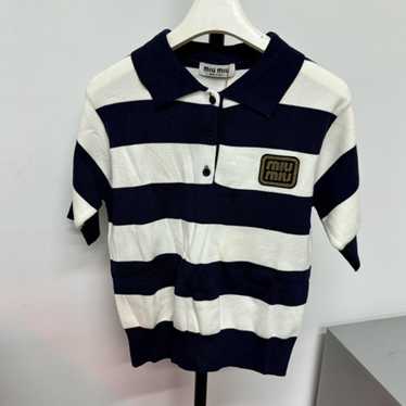 Miu miu stripe tee - Gem