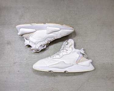 スニーカー Y-3 Men Sneakers White IH5766 Adidas Men's Y-3 ZX Run Sneakers, EF2552, Off-White, US Size