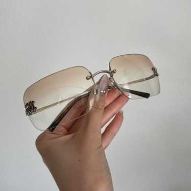 Chanel sunglasses 4017-d silver - Gem