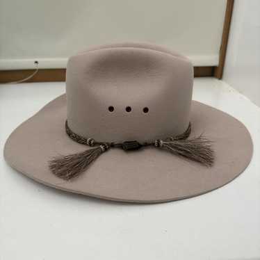 AKUBRA カウボーイハット・Made in AUSTRALIA Vintage Akubra Jackaroo Pure Fur Felt Hat Sydney Australia