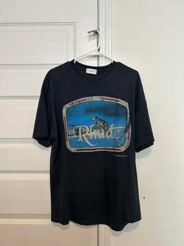 RHUDE♡ ホワイト 'Lovers' スラブ Tシャツ Rhude: ホワイト 'Lovers' スラブ Tシャツ | SSENSE 日本
