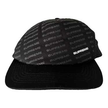 Supreme Harris Tweed 5パネルキャップ 黒 Supreme × harris tweed - Gem