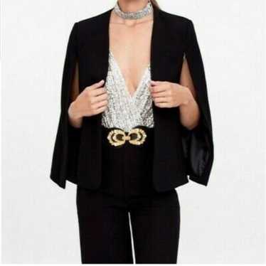 Zara cape blazer jacket - Gem