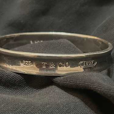 Vintage 1997 Tiffany $ Co 0.925 Sterling Bangle Bracelet. | eBay