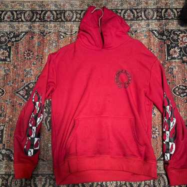 CHROME HEARTS Red Hoodie クロムハーツ レッドフーディー Red Chrome Hearts Hoodie - Etsy