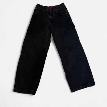 Shop Washed Black Busted Colossus Baggy Jeans | Jaded London