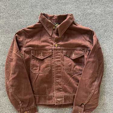 70s LEE Moleskin Jacket 大文字 70s LEE MOLESKIN COTTON WORK JACKET – heirloom