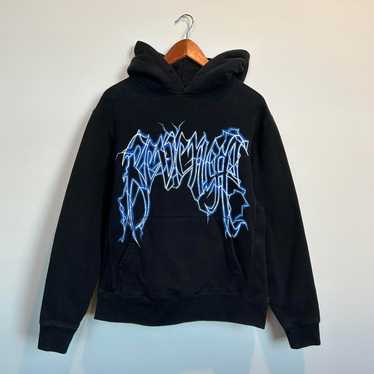 Revenge black hoodie lightning - Gem