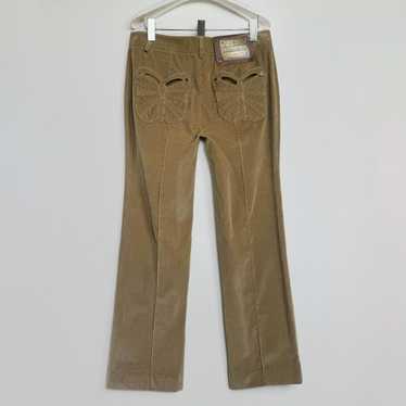 DOLCE & GABBANA D&G FW 2002 CORDUROY SUEDE WESTERN STYLE
