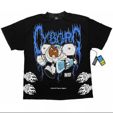 トップス VAULTROOM LUCY TEE BLACK CYBERPUNK XL VR × LUCY TEE / CHARCOAL – VAULTROOM